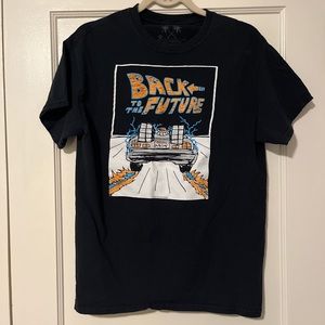 Black Back to the Future T-Shirt.